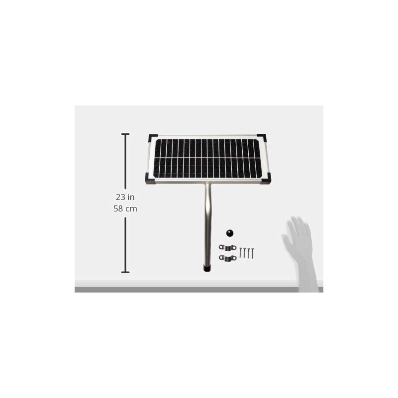 10 Watt Solar Panel Kit (FM123) for Mighty Mule Automatic