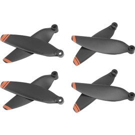 Hsthe Sea 8pcs Propellers for DJI Mini 3 Pro, Replaceable Propellers for Drones, Low Noise Wing Blade Propeller Blade Drone Accessories for DJI Mini 3 Pro (Black Orange)