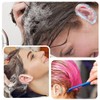 Pack of 100 Transparent Disposable Earmuffs, Waterproof Ear Covers, Ear