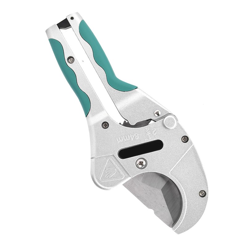 W0203 2-1/2in 64mm Pipe Tube Cutter Ratchet Hose Cutting Scissors