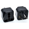 Tekit Black NEMA 6-20P Universal Plug Adapter110-250V 15A,Universal World to