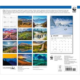 Calendar Ink, Beautiful Places WWF 2025 Wall Calendar