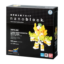 nanoblock soul Nation series Kamen Rider Zangetsu Mellon Arms NBTN_006