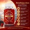 Aceite Krill Premium Omega 3 En Cápsulas Blandas Uso Diario
