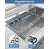 LIONONLY Expandable Roll Up Dish Drying Rack, 304 Stainless Steel