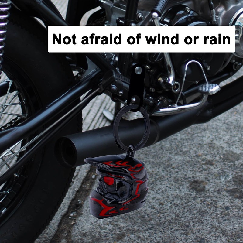 TEWAFOS Motorcycle for Bell - Bicycle Bells for Men, Stainless
