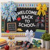 6 Rolls Back to School Wired Edge Ribbons, 24Yards x
