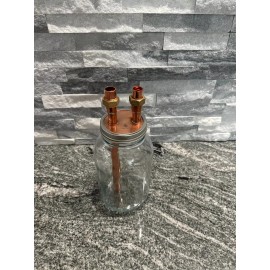 CoProof Mason Jar Thumper Alcohol Distill Moonshine Thump Keg 1/2 Gallon  A12