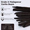 SPICEEL Madagascar Vanilla Beans Grade A Vanilla Pods for Making
