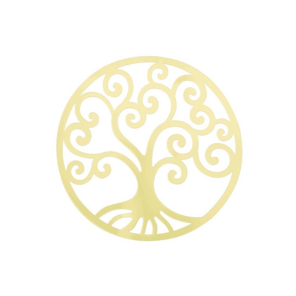 Quiges Interchangeable Coin 33 mm Stainless Steel 0.1 mm Thick