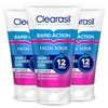 Clearasil Rapid Action Exfoliating Scrub, For Acne Prone Skin, Unclog