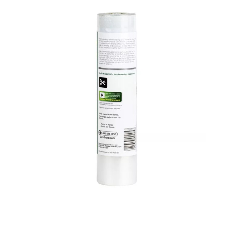 Duck Plastic Sheeting Pre -Taped Cloth Tape on Top Edge