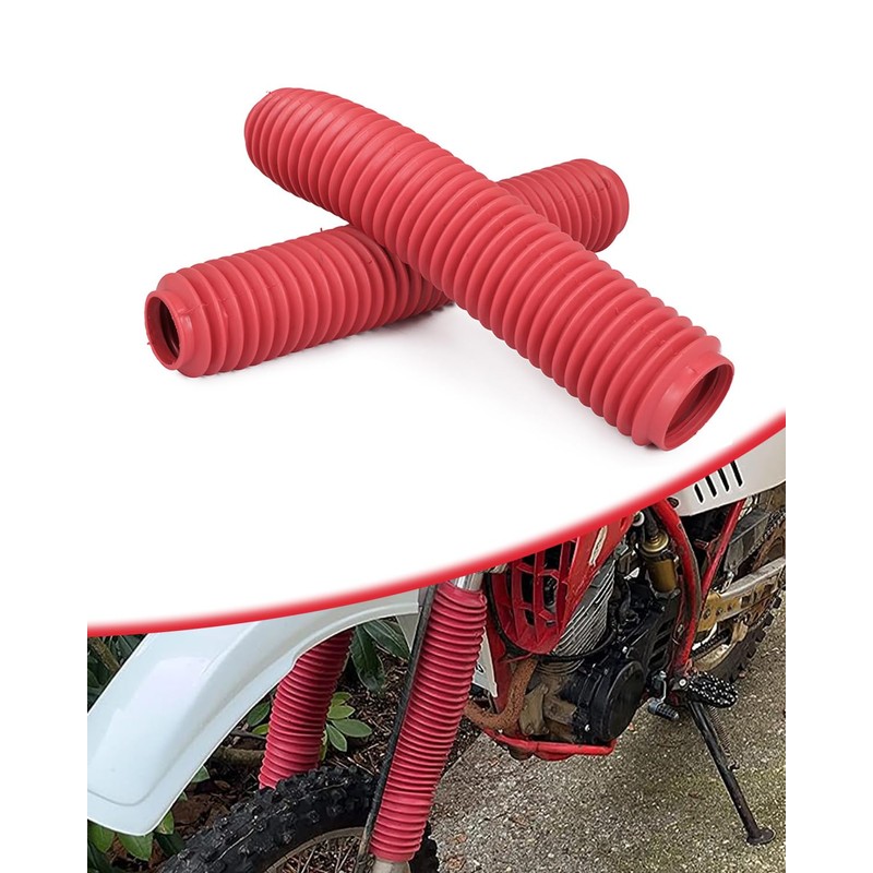 NACORE Motorcycle Fork Cover Boots Universal Front Shock Tube Absorber