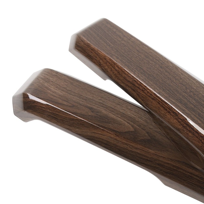 Voodonala Wood Grain Inner Door Handle Covers Trim for Ford