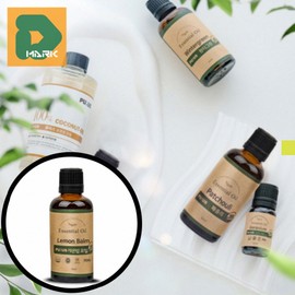 Dmark Fragrant Lemon Balm Oil 50ml Essential Oil for Aroma Relaxation Pure Extract Therapy Body / 향기로운 레몬밤오일 50ml 아로마용 휴식용 에센셜오일 퓨어스 추출물 테라피 바디