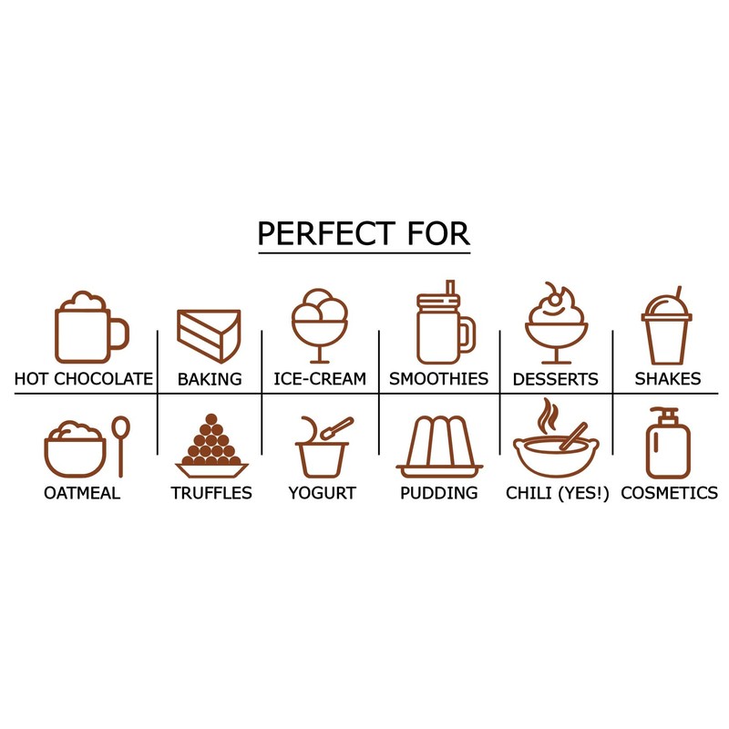 Food to Live Organic Cacao Powder, 1 Pounds Certified, Non-GMO,