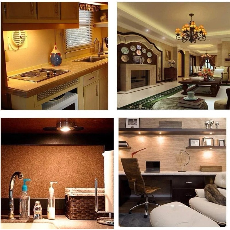 SMD 6 Pack- G8 LED Bulbs T4 64 3014 SMD