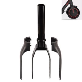 Front Fork Replacement for M365/M365PRO, Aluminum Alloy Electric Scooter Fork with Plastic Cover Gray, Anti-Wobble & Easy Install