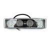 Matel Service White LED Marker Light for Lorry Trailer Caravan