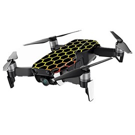 MightySkins Skin Compatible with DJI Mavic Air Drone - Primary Honeycomb | Min Coverage | Protective, Durable, and Unique Vinyl Decal wrap Cover | Easy to Apply, Remove | Made in The USA