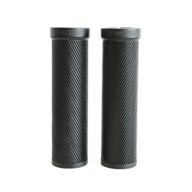 Vincita Lock-On Bike Handlebar Grips (Pair) - Compatible with Brompton Bikes Available in 115MM (Pre-2017) & 130MM (2018 & Later) and Standard Bicycles (115 mm)