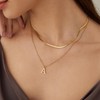 POWER WING Stainless Steel Necklace For Women Letter B Necklace