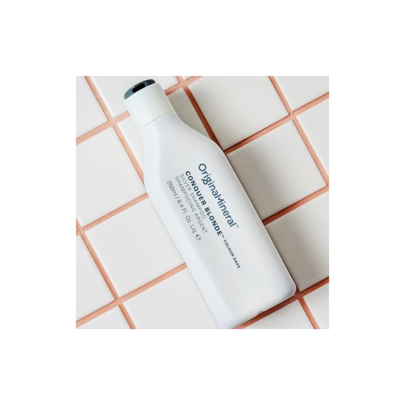 Conquer Blonde Silver Shampoo by Original & Mineral