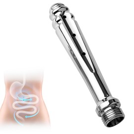Shower, Shower Attachment Shower, Aluminium Cleaning System, 1 Piece Shower Enema Device Intestinal Cleaning for Women Men Personal Hygiene Shower Head - Autoclavable, Silver, Enema
