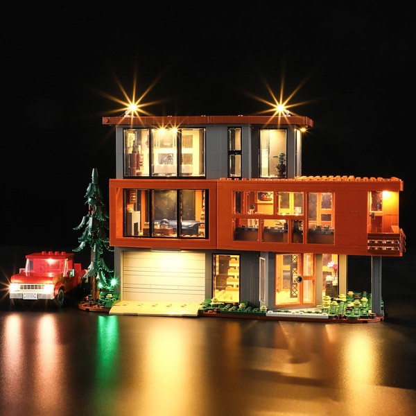 YEABRICKS LED Licht für 21354 Ideas Das Haus der Cullens