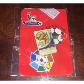 FIFA VERY RARE SOUTH AFRICA 2010 FIFA WORLD CUP BARCLAY'S RED CARD SOUVENIER PIN