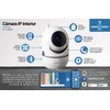 Perfect Choice Camara de Seguridad WiFi Interior, Camara IP Full