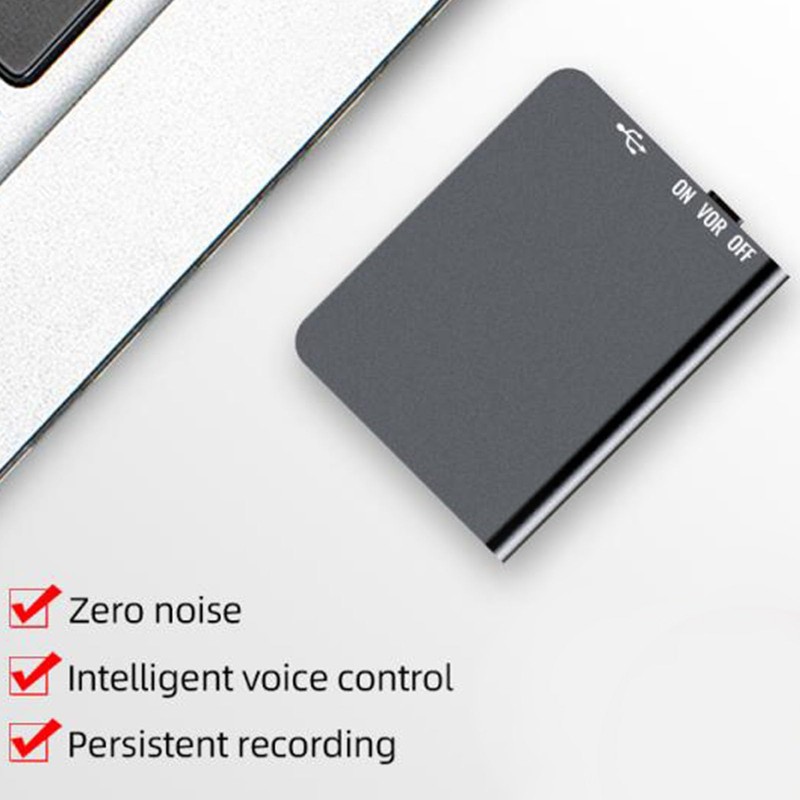 Digital Voice Recorders MP3 Player, Noise Cancel Voice Activated Recorder,