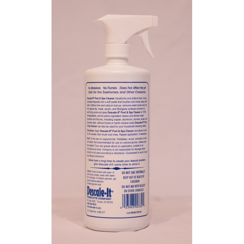 Descale-It Pool & Spa Cleaner (32 FL Oz)