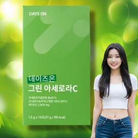 Partner company Days On Green Acerola C Green Acerola Flour 14 packets, 1 piece / 데이즈온 그린아세로라C 그린아세로라 분밀 14포, 1개