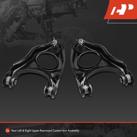A-Premium 2 x Rear Upper Rearward Control Arm with Ball Joint & Bushing, Compatible with Honda Accord 2008-2012, Crosstour 2012-2015, Accord Crosstour 2010-2011 & Acura TL 2009-2014