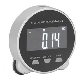 Akozon Rolling Ruler with Digital Display, Digital Tape Measure 199.999 M, Semiconductor Microprocessor, Electronic Rolling Ruler for Flat, Curved Diameter, Odd Shapes