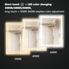 LED Bathroom Mirror Lights 28x36 Inch Front & Backlit Lights