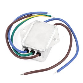 uxcell AC 115/250V 6A CW1B-06A-L Noise Suppressor Power EMI Filter