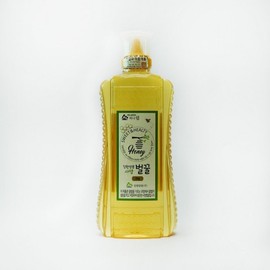 강원양봉 사양벌꿀 대용량 튜브꿀 2kg Gangwon Beekeeping Honeycomb Honey 2kg Tube Honey