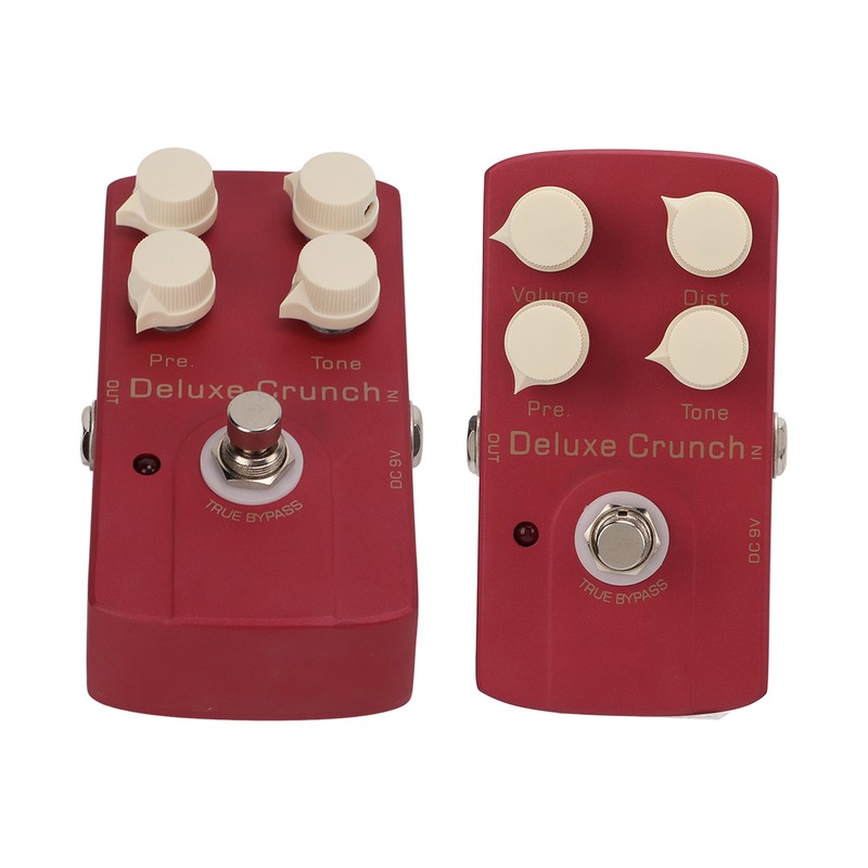 Electric Guitar Effect Pedal Deluxe Crunch Distortion Single Instrument Accessory