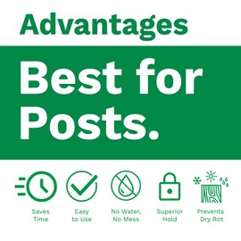 Postloc® – 1-Post Kit - Easy to Use Concrete Alternative (1)