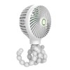 Portable Handeld Mini Fan Stroller Fan Flexible Octopus Tripod Clip