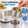 Stainless Steel Kitchen Sink Drain Strainer for Food Waste –