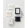 KS365 [KS365] 비건 순면 엠보싱 종이 스틱 면봉 1000개 2종(택1) [KS365] Vegan Cotton Embossed Paper Stick Cotton Swabs 1000 pcs 2 types (Choose 1)