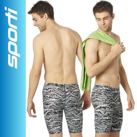 Sporti New Waves Jammer Swimsuit - Black - 34