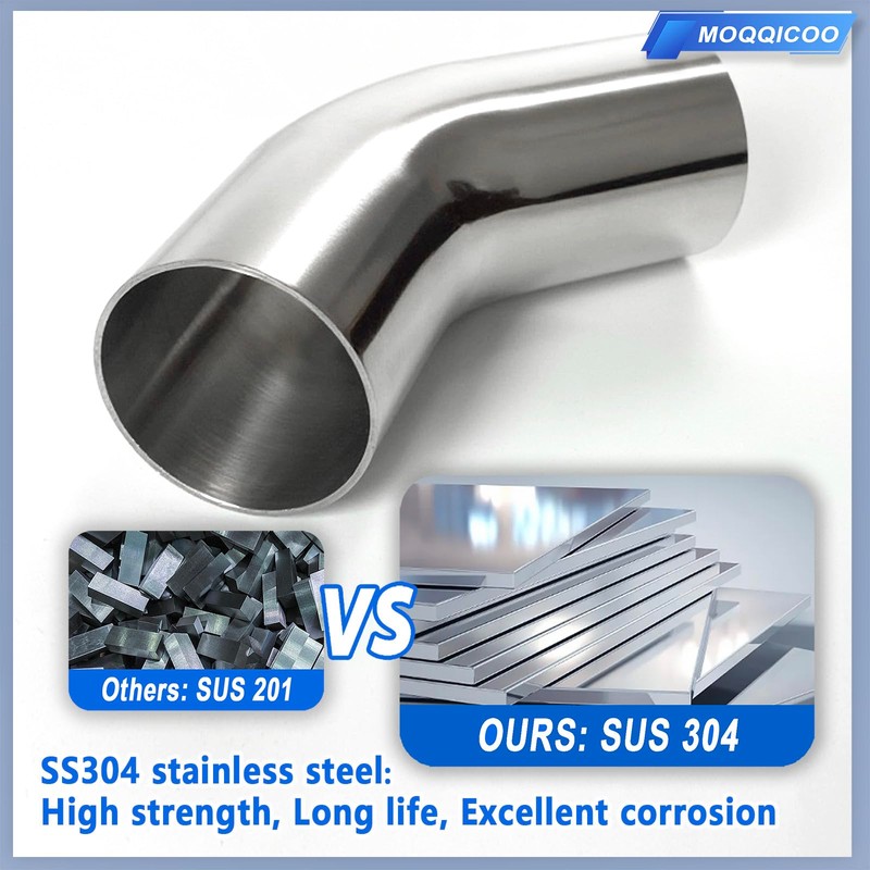 2 Inch 45 Degree Elbow Stainless Mandrel Bend Elbow -