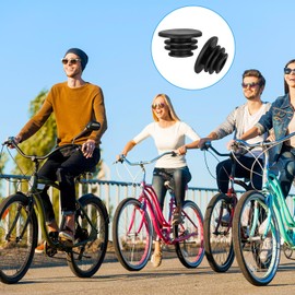 ZEYIYER 20 Pcs Handlebar End Caps, Road Bike Handlebar Plugs, Plastic Bicycle Handlebars Plugs for Mountain Bike, Most Bicycle Grip Bar