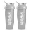 Birdman Kit 2 Vasos Shaker Para Proteína 600ml Bpa Free