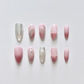 [Dream] Handmade nail tips - Stiletto / [꿈 Dream] 수제네일팁 - 스틸레토