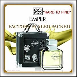 Emper Memories Edt for Men 3.3oz '' New in Sealed Box''